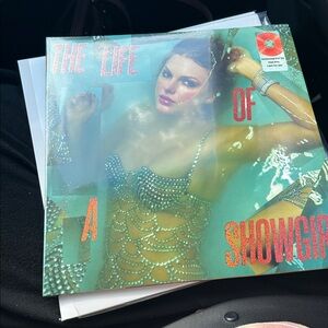 Taylor Swift Vinyl - The Life of a Showgirl - Green and Red